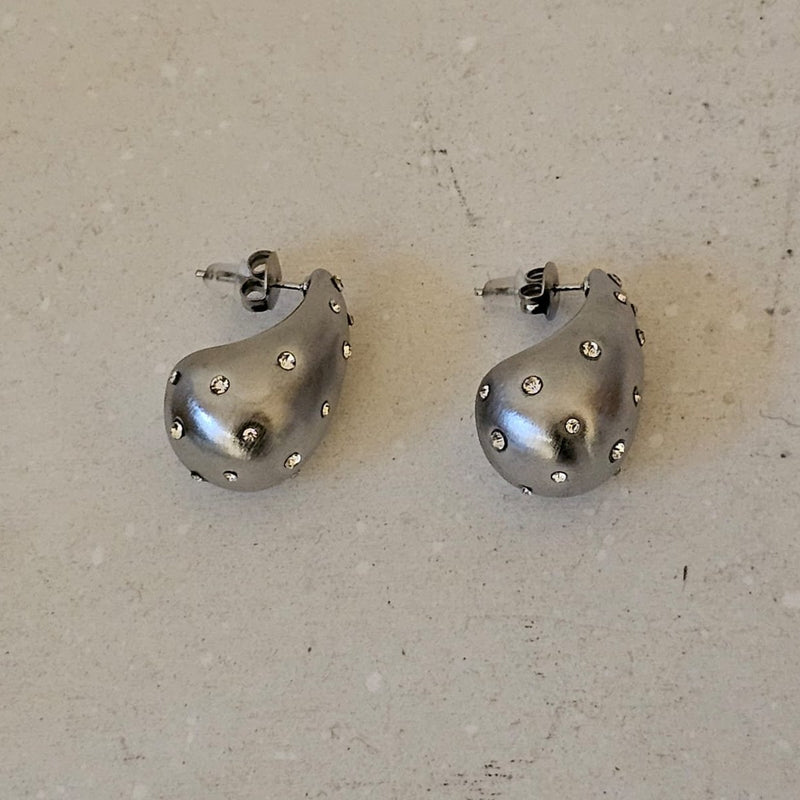 BOUCLE D'OREILLE ACIER NITAYA