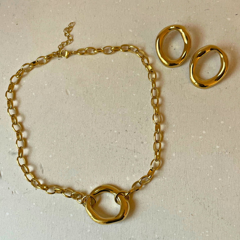 Collier acier jorgia