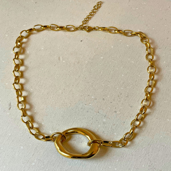 Collier acier jorgia