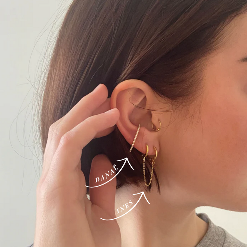 Boucle d'oreille à l'unité Danaë
