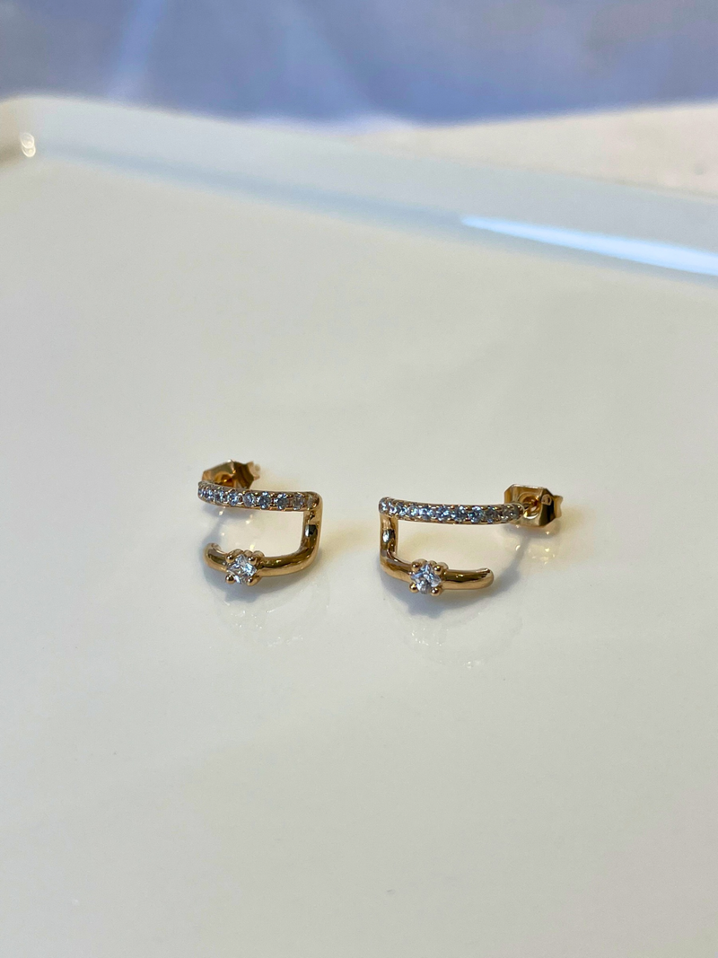 Boucle d’oreille stayce