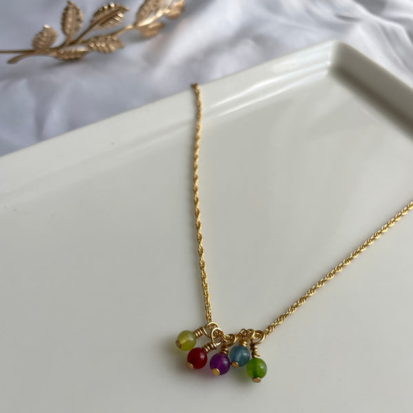 COLLIER LILAS
