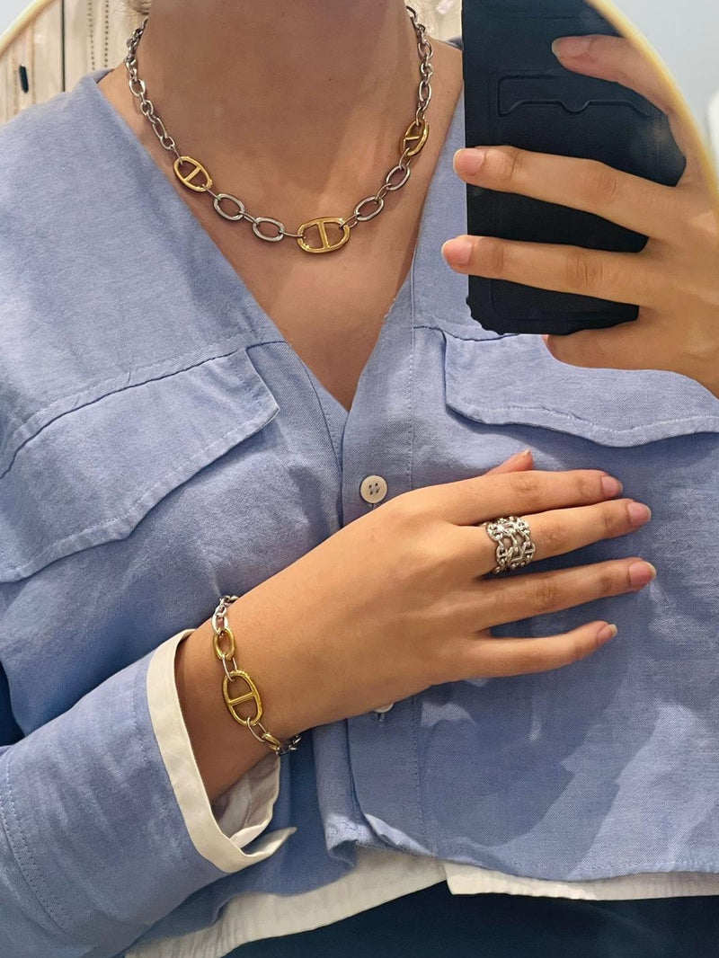 collier en acier amiris