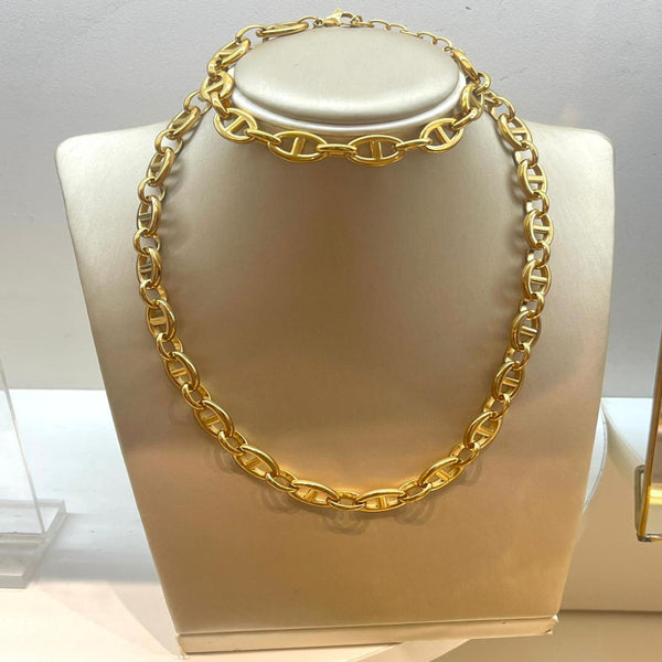 Collier en acier Lizo