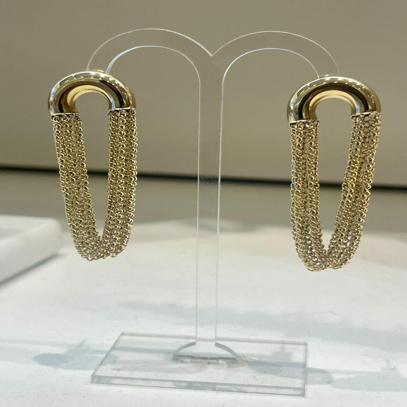 boucle d'oreille en acier oria