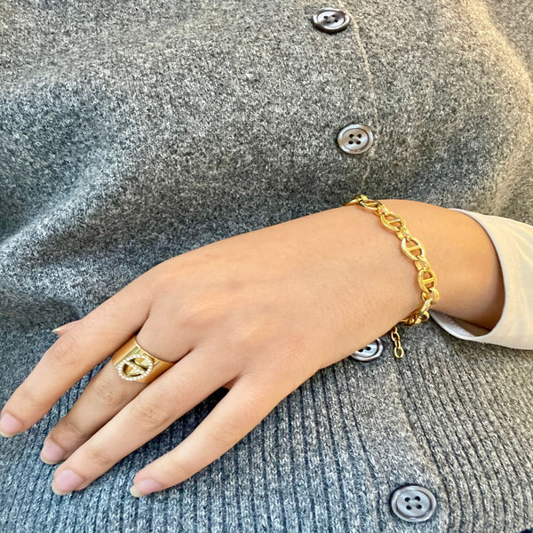 bracelet en acier lizo