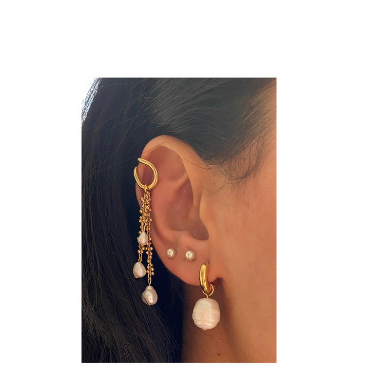 Earcuff Perlée