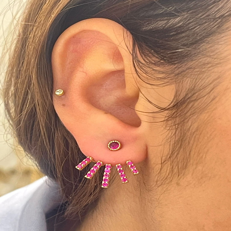 BOUCLE D'OREILLE RUBA