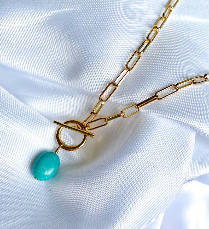 Collier Morgane turquoise
