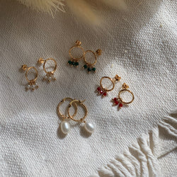 Boucle d'oreille PERLE