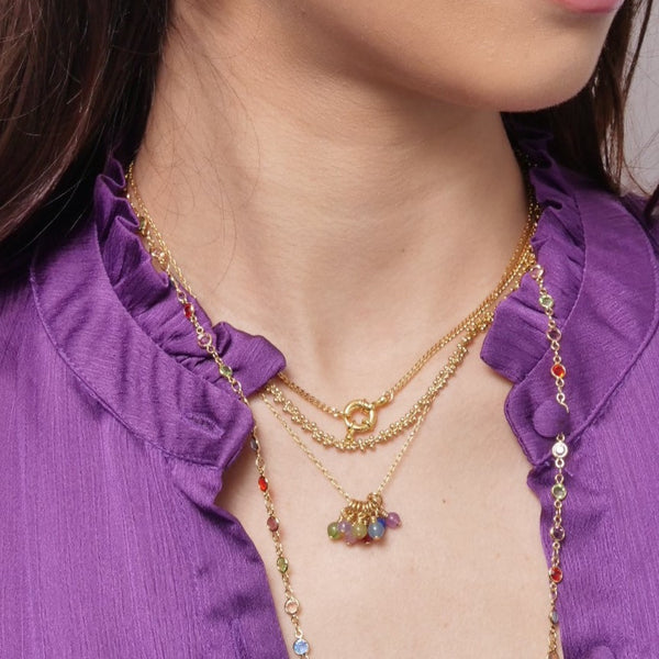 COLLIER LILAS